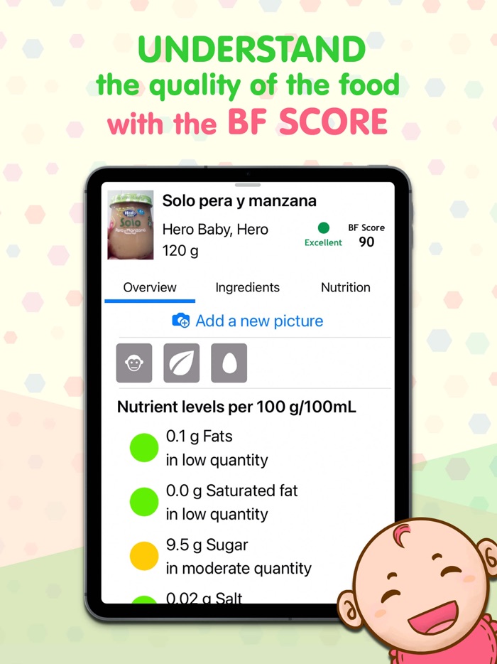 Healthy Baby Food Scanner