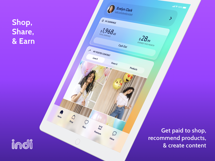 Indi - Cash In on your Passion