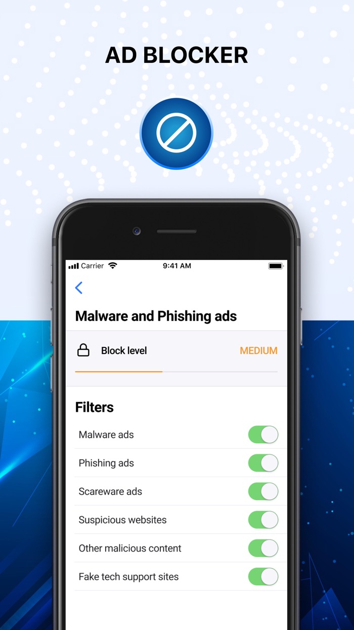 Spy Block online protection