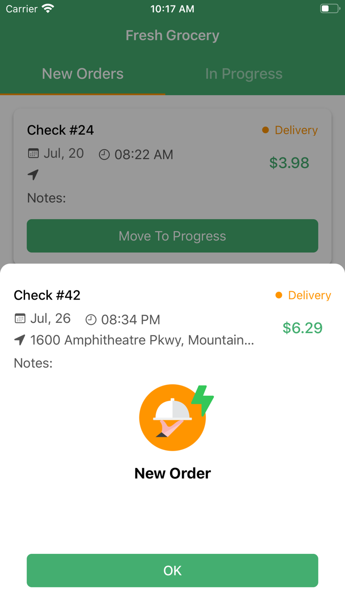 Fresh Grocery Mini POS