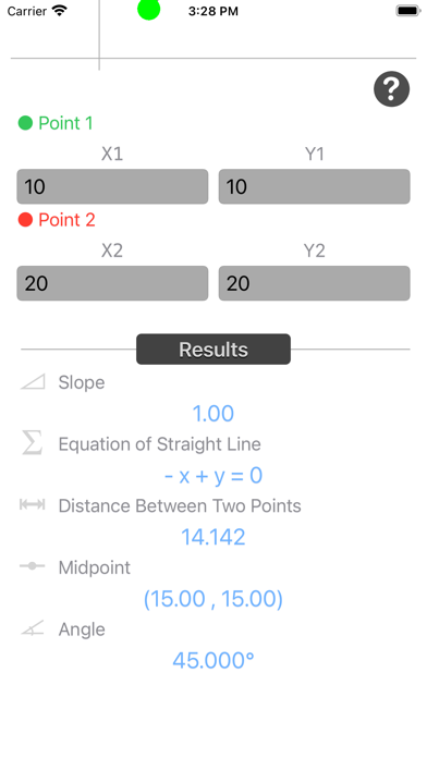 Slope Calculator Plus screenshot 2