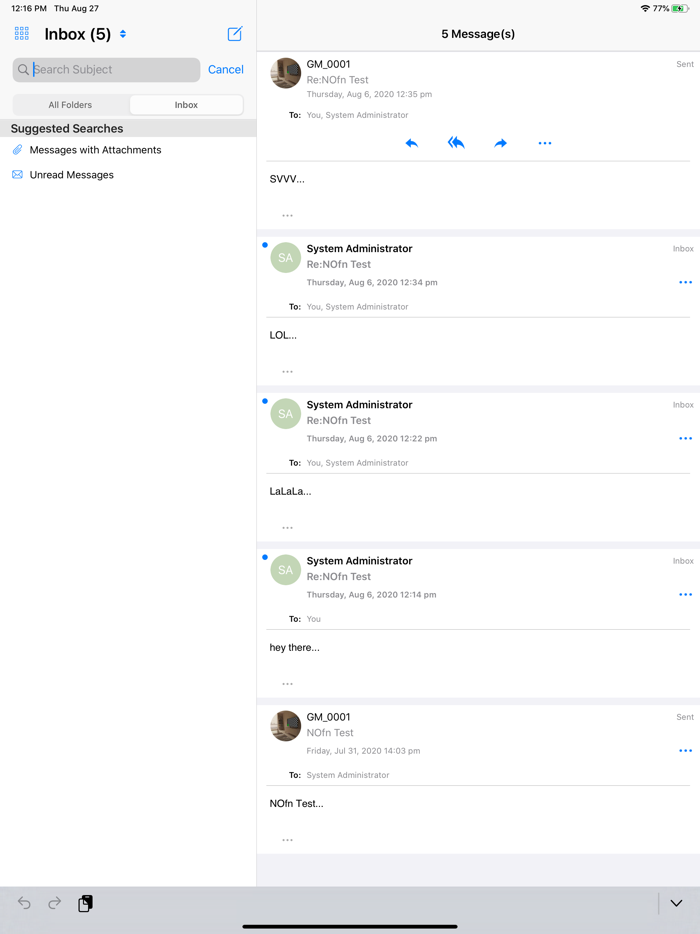 QNotes 1611 - Reflexis One