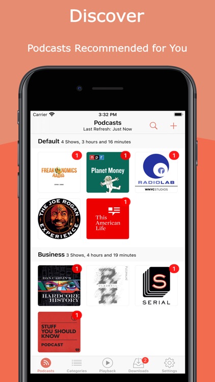 Podcast Player RSSRadio screenshot-0