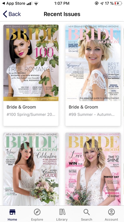 Bride and Groom magazine