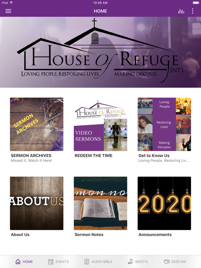 House of Refuge Intl