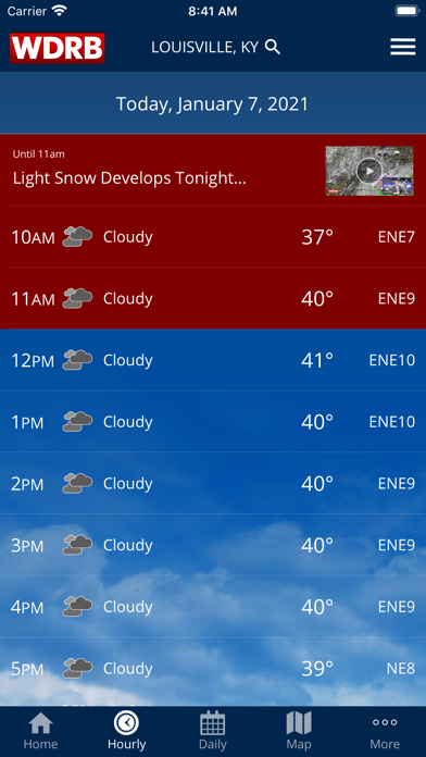 WDRB Weather screenshot 2