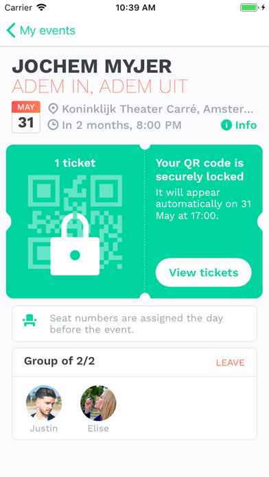 GUTS Tickets screenshot 3