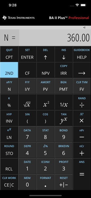 Ba Ii Plus Financial Calc On The App Store