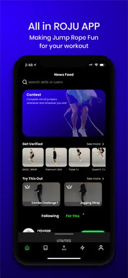 Game screenshot ROJU : Jump rope & Fitness app mod apk