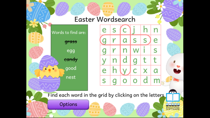 Easter Wordsearch