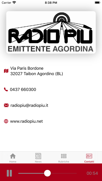 Radio Più Emittente Agordina screenshot 2