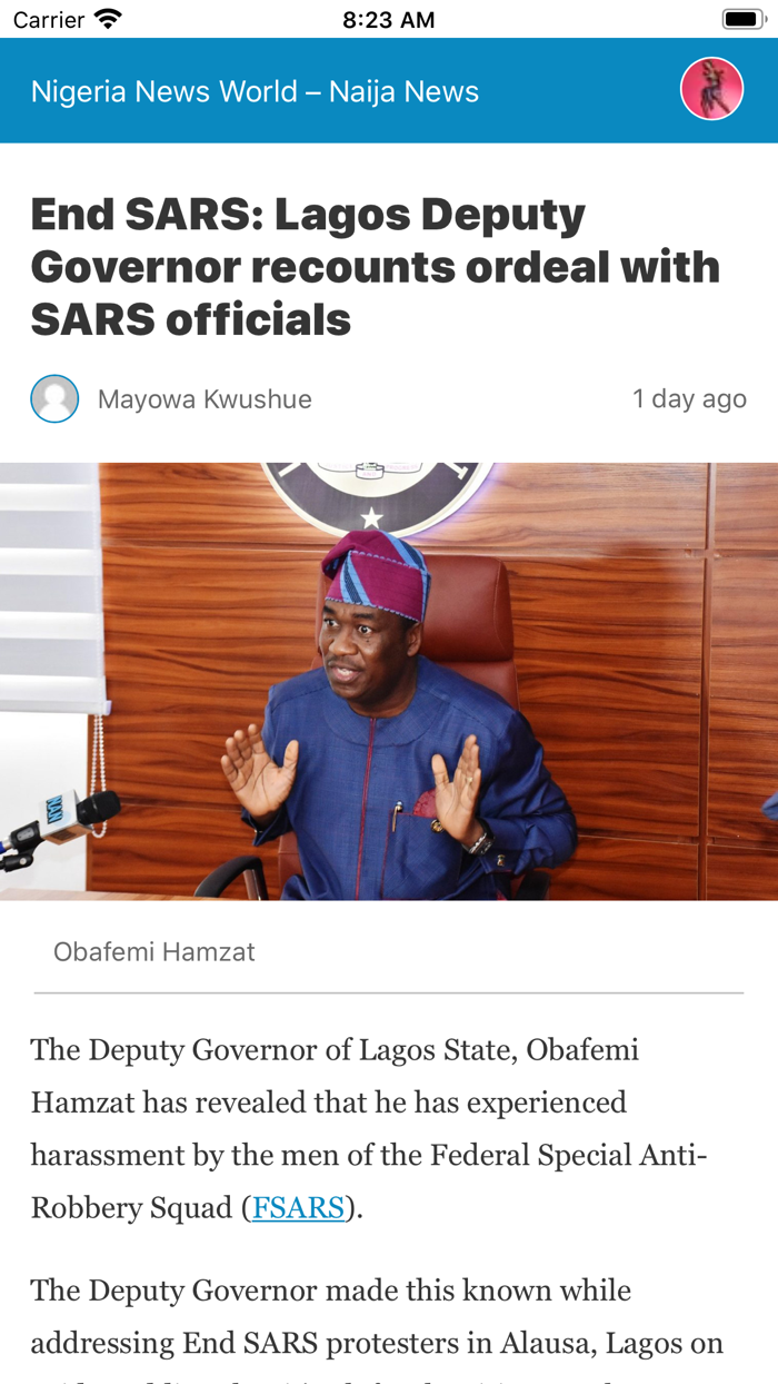 Nigeria Newspaper Online