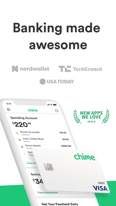 Chime - Mobile Bankingのおすすめ画像1