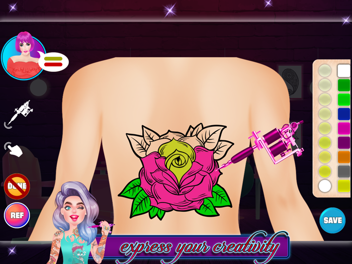 Draw Tattoo Design Photo