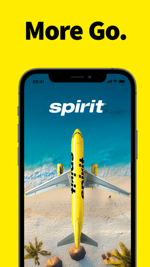 Spirit Airlines captura de pantalla 1