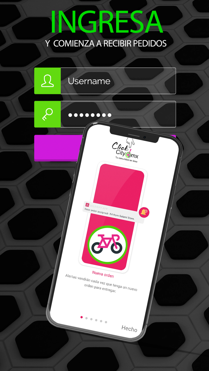 ClickCity Repartidor App