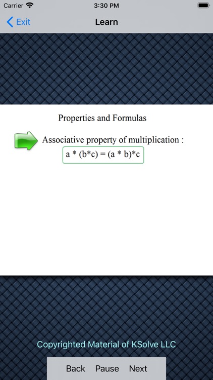 Algebra Formulas