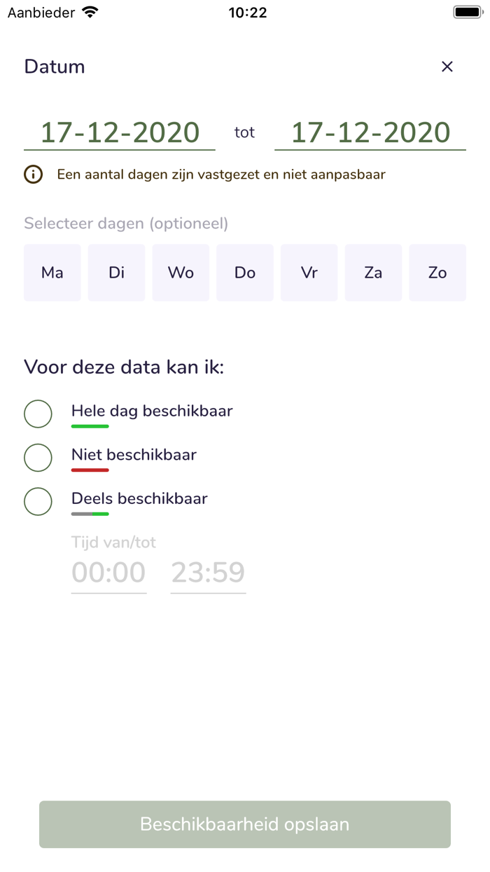 Crew Dagelijkse Boodschap