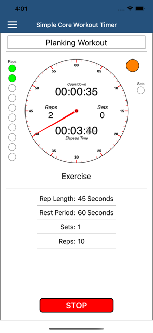 Simple Core Workout Timer(圖2)-速報App