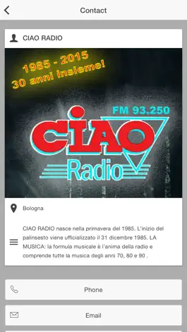 Game screenshot CIAO RADIO apk