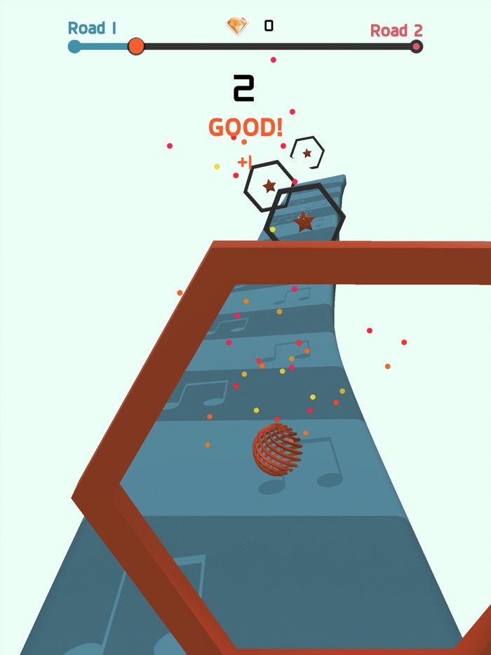 Fly  collect smile stars