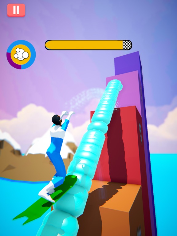 Snow Climb Race 3D screenshot 4