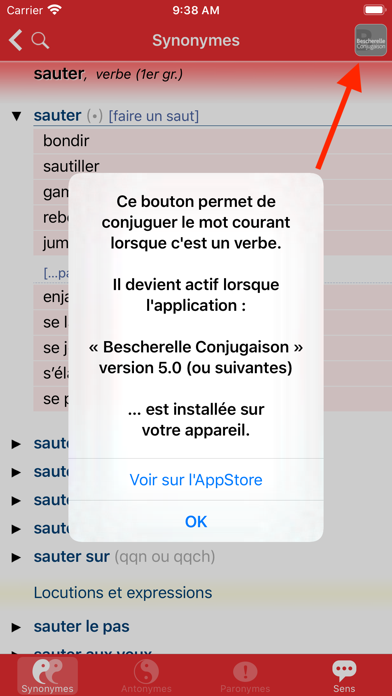 Bescherelle Synonymes screenshot1