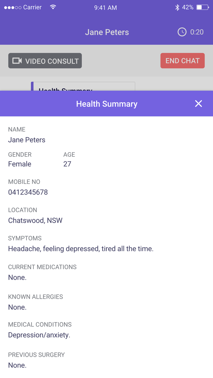 Medinet - for Doctor use only