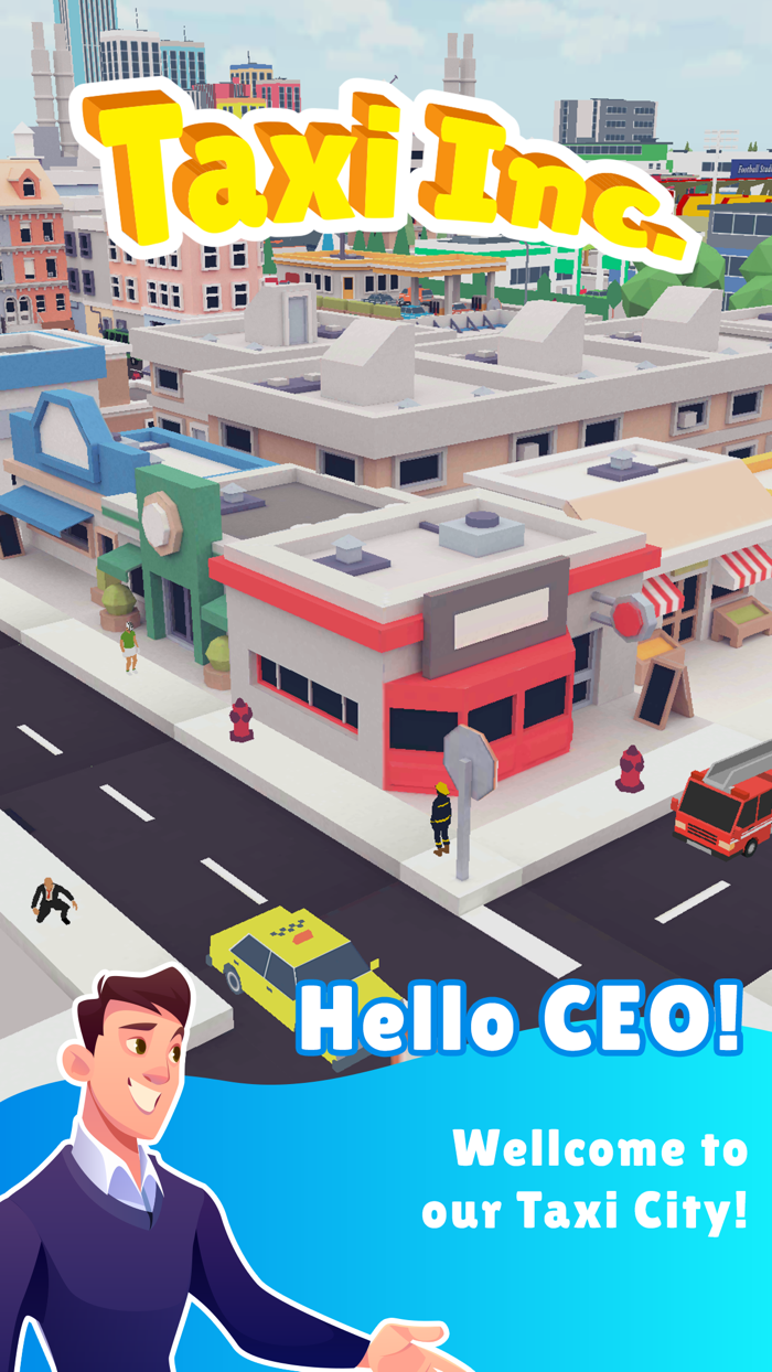 Taxi Inc. - Idle City Builder