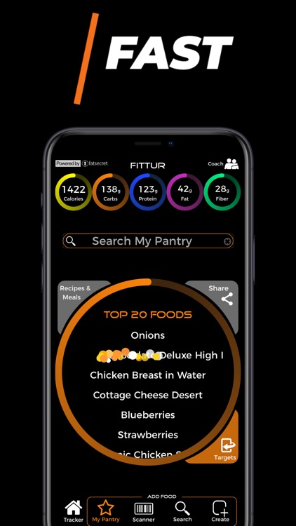 Diabetes Food Tracker ~ Fittur screenshot-3