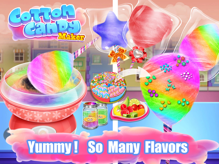 Cotton Candy-DIY Sweet Food