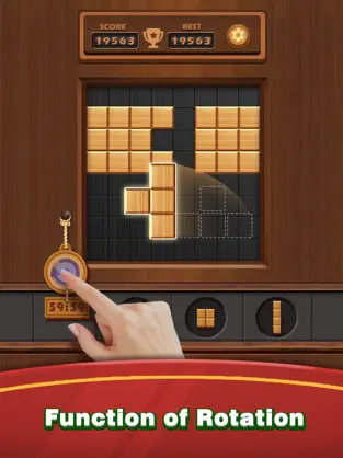 Captura 4 Wood Cube Puzzle: Slide Build iphone
