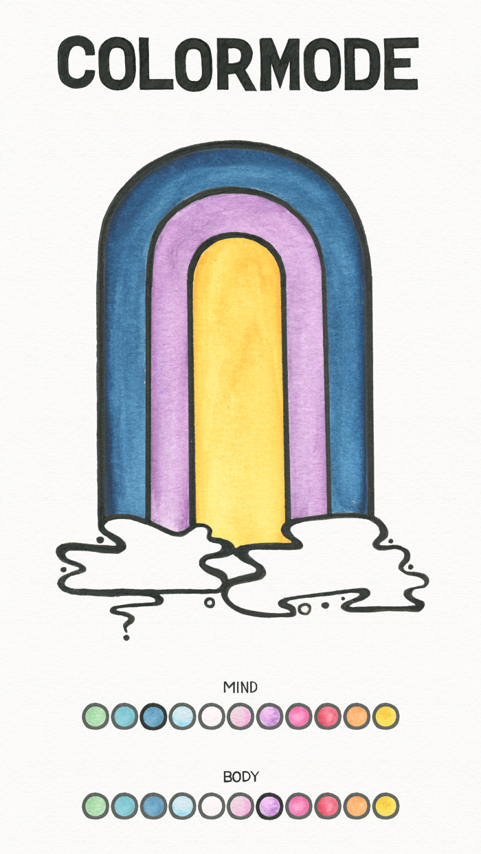 COLOR MODE - YOUR MOOD WIDGET