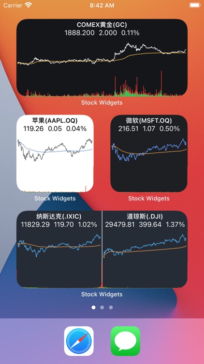 Stock Widgets screenshot-2
