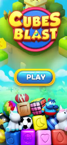 Immagine dello schermo 6 Cube Blast: Clear Up Joy Fast iphone