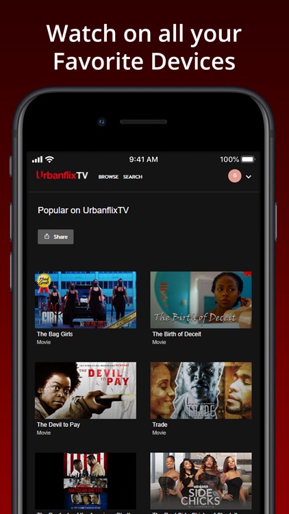 UrbanflixTV screenshot-3