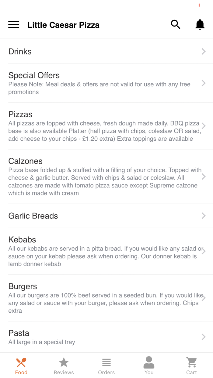 Little Caesar Pizza Grimsby