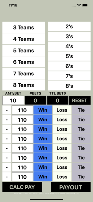 Round Robin Bet Calculator(圖1)-速報App