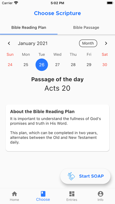 Daily SOAP - Bible reading app screenshot 3
