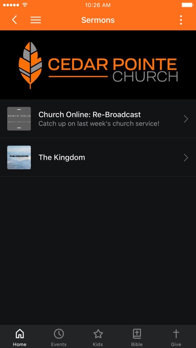 How to cancel & delete Cedar Pointe Church from iphone & ipad 2