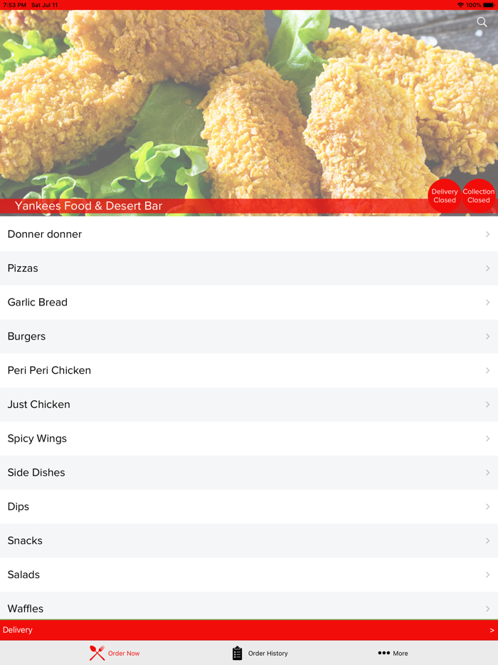 Yankees Food  Desert Bar