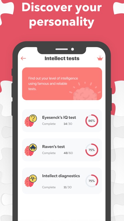 Personality and IQ test