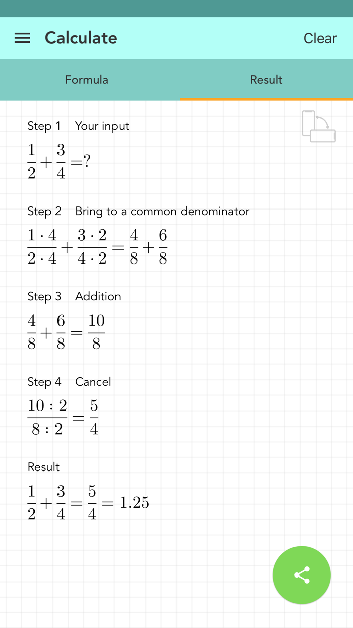 Simple Fraction Calculator PRO