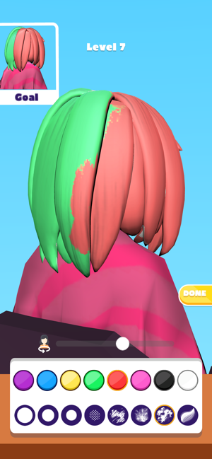 Dye Hair 3D(圖4)-速報App