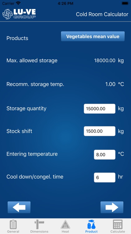 Cold Room Calculator screenshot-3