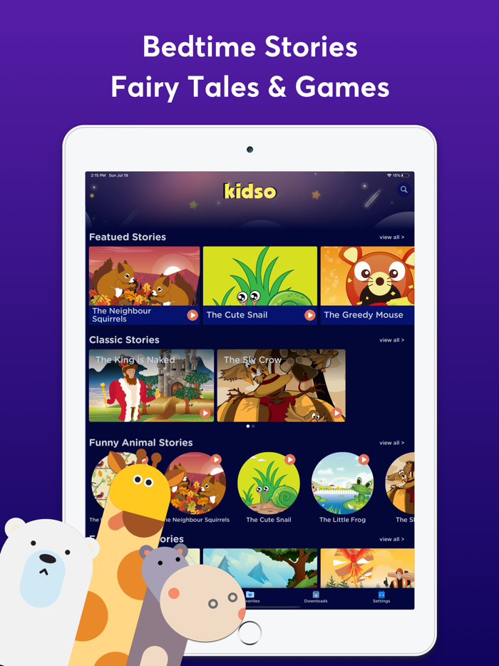 Kidso - Fairy Tales  Games