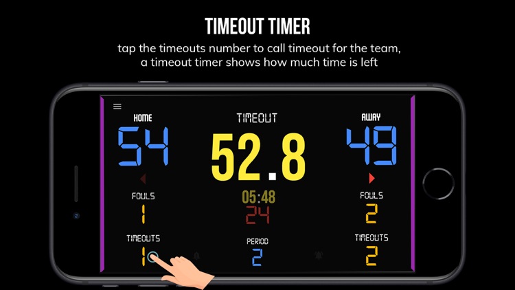 BT Scoreboard - Basketball screenshot-3