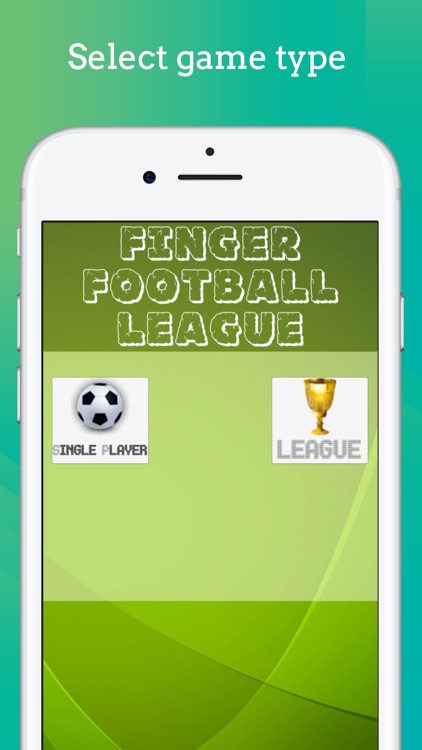 Finger Soccer League