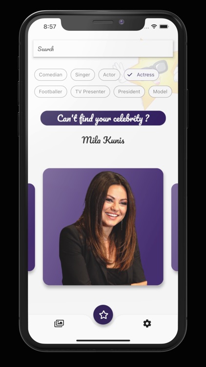 Celebrity Booth App