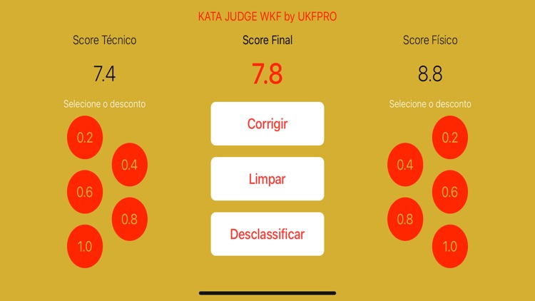 Kata Judge WKF by UKFPRO